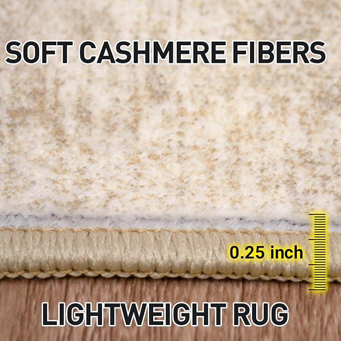 6x9 Area Rugs Washable Rug: Large Modern Abstract Living Room Rug Soft - Image 6