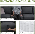 122.8" Large Sectional Couches for Living Room, 6 Seater L Shaped Modular - Image 3