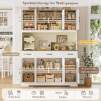HOSTACK 71" Large Pantry Cabinet - Image 4