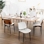 YaFiti Dining Chairs Set of 4, Dining Room and Kitchen Chairs, Mid Century - Image 7