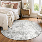 RELEANY Washable Area Rugs 4ft Non-Slip Modern Abstract Soft - Image 3