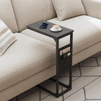TUTOTAK C Shaped End Table, Side Table - Image 4