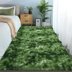 PAGISOFE Area Rugs for Bedroom 4x6, Fluffy Dark Green Rugs for Living Room - Image 4