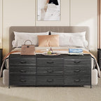 WLIVE 63''W Dresser for Bedroom, 75 inch TV, Wide Chest of Drawers - Image 2