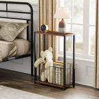 Homleke Narrow Side Tables Set of 2 - Image 8