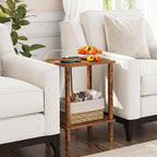 TUTOTAK End Table with Charging Station, Small Side Table with Outlets - Image 6