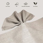 BALCONY & FALCON Cloth Napkins Set of 12 Washable Linen Napkins Absorbent - Image 2