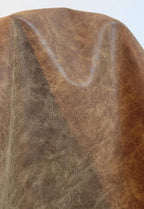 NAT Leathers™ | Acorn Brown Crazy Horse Soft Faux Leather Sheet PU | by The - Image 4
