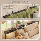Huuger 39.4 Inch Behind Couch Table - Image 6