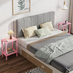 TUTOTAK End Table with Charging Station, Small Side Table with Outlets - Image 8
