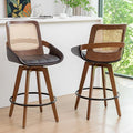 Set of 2 Bar Stools Counter Height by KUNZENTLIVING