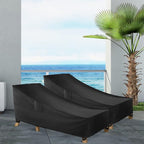 WLEAFJ Patio Chaise Lounge Cover Waterproof, Heavy Duty Outdoor Lounge Chair - Image 7