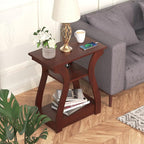 FROMJBEST End Tables Living Room, Cherry End Table - Image 7