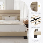 Allewie Twin Size Platform Bed Frame - Image 6