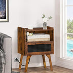 Lerliuo Rattan Nightstands Set of 2 - Image 6