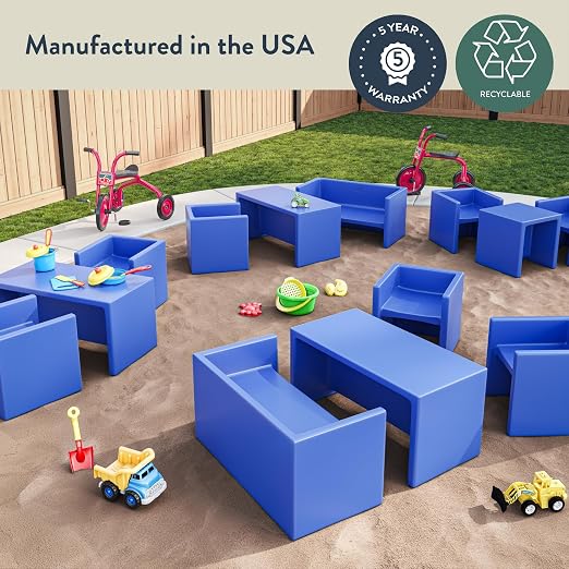 Children's Factory Adapta-Bench, Kids Flexible Seating, Preschool and Daycare - Image 4