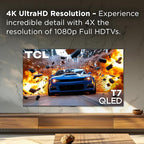 TCL Amazon Exclusive 75 Inch Class T7 Series | 4K QLED HDR Lag-Free Smart - Image 4