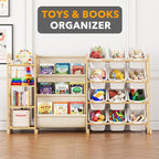 SpaceAid 3-in-1 Toy Storage Organizer - Image 4