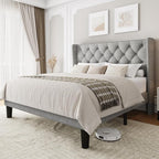 Einhomn Queen Size Platform Bed Frame by Einhomn