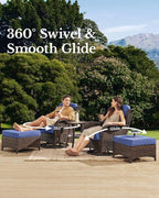 HILLGA Luxury High Back Patio Furniture Set - Image 2