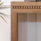 64" Wood Console Table for Entryway, Modern Sofa Table Behind Couch - Image 5
