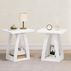 FROMJBEST End Tables Living Room, Side Table Beside Sofa, Nightstand by FROMJBEST
