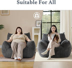 Giant Plush Bean Bag Chair for Adults - Image 6