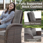 Belord Grand 13 Pieces Outdoor Patio Furniture Set - Image 5