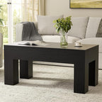 FABATO 41.7'' Lift Top Coffee Table, Wooden Rectangle Coffee Table - Image 3