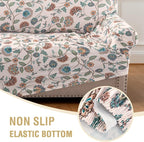 H.VERSAILTEX Printed Couch Covers Printed Sofa Cover High Stretch Couch Cover - Image 7