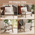 ELUCHANG Mid-Century Modern Chair, Accent Chair - Image 6