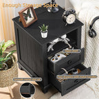 Joaxswe 18" Farmhouse Night Stand - Image 4