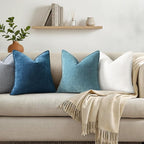 decorUhome Summer Couch Throw Pillow Covers 16x16 Set of 2, Decorative Soft - Image 3