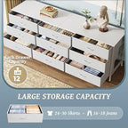 Huuger 63 Inch Dresser for Bedroom, Dresser for Closet - Image 4