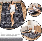 MAXYOYO Black Marble Printed Japanese Futon Floor Mattress, Thicken Sleeping - Image 6
