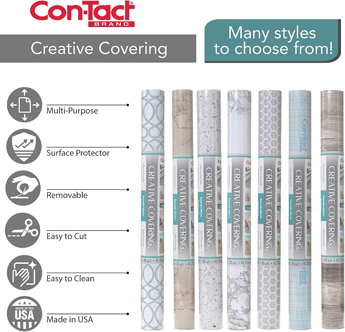 Con-Tact Brand Creative Covering, Self-Adhesive Shelf Liner - Image 2