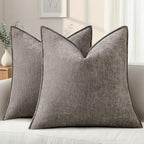 decorUhome Summer Couch Euro Sham Throw Pillow Covers 22x22 Set of 2, by decorUhome