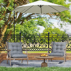 Outdoor Chair Cushion, High Back Soft Seat Pad - Image 2