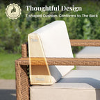 MIXPATIO Patio Sectional Furniture - Image 7