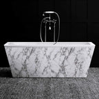 Livelynine 197x24 Inch Marble Contact Paper Peel and Stick Countertops - Image 3