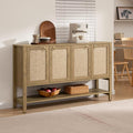 SICOTAS 55" Cherry Sideboard Buffet Cabinet by SICOTAS
