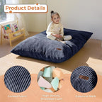MAXYOYO 3 in 1 Kids Bean Bag Chair Couch, Convertible Chair Folds from Bean Bag - Image 6