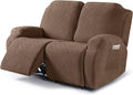 VANSOFY Oversized Recliner Cover, 2-Pieces Stretch Reclining Couch Cover by VANSOFYFURNITURECOVERS
