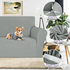 ZNSAYOTX Super Stretch Sofa Cover, New Striped Sofa Covers Fitted Slipcovers - Image 3