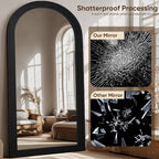 Full Length Mirror, Oversized Stand Up Mirrors Large Wall Mirrors, Wall Mounted - Image 5
