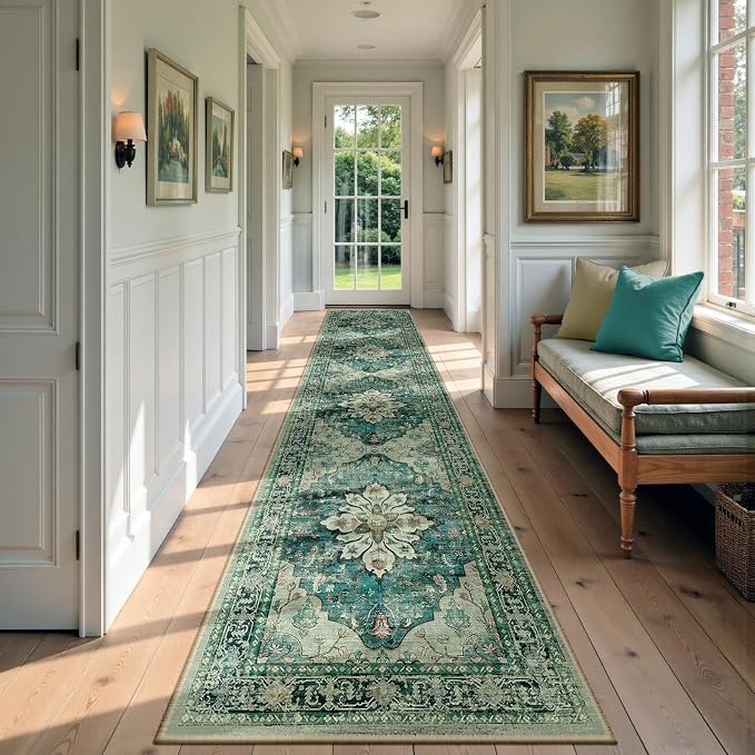 RELEANY Area Rugs 2'x9' Runner Rug Non Slip Washable by RELEANY