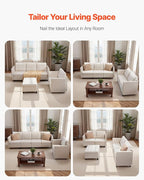 VEVOR Modular Sectional Sofa, Modern 5-Seater Modular Sofa - Image 7