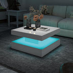 HedoAjim White LED Coffee Table - Image 4