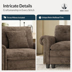 HERA'S HOUSE 3 Pieces Modular Sectional Sofa Sets, Oversized Couch Set - Image 8