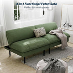 Ribilake 2 Sets 70" Futon Sofa Bed, 4 in 1 Multi-Function Couch Sleeper - Image 8